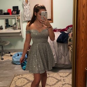 Semi formal Homecoming Short Dress